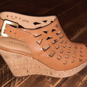 Franco Sarto wedge sandals size 37